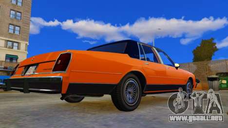 Oldsmobile Delta 88 Royale Brougham 1981 Sedán para GTA 4