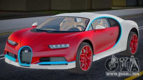 Bugatti Chiron Atom para GTA San Andreas