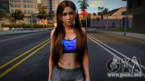 Mai Shiranui Sport Outfit para GTA San Andreas