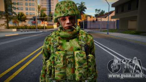 Skin Del Tío De Cj Con Traje Militar para GTA San Andreas