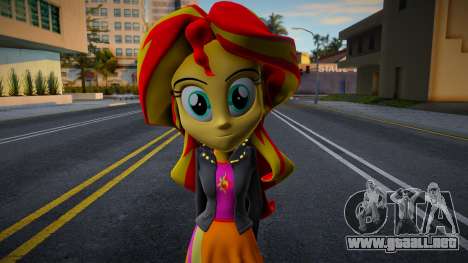 Sunset Shimmer para GTA San Andreas