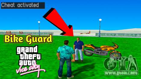 Vercetti Gang Bicicleta Gurad Mod para GTA Vice City