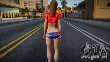 Misaki Loco Moco Vacation 2 para GTA San Andreas