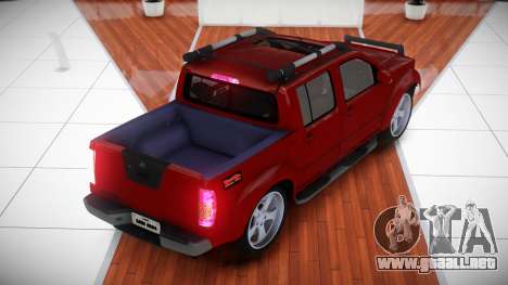 Nissan Frontier TR V1.2 para GTA 4