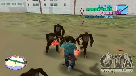 Big Monkey en el centro de la ciudad para GTA Vice City