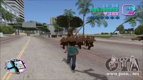 Guardaespaldas de la Policía para GTA Vice City