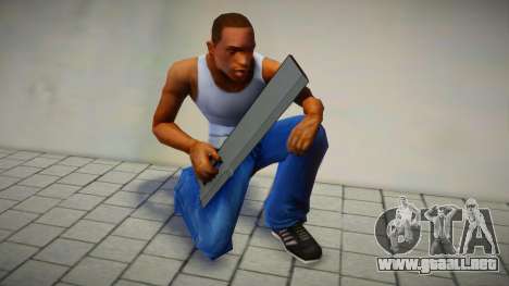 Gambol Shroud Machete de Blake Belladonna de ser para GTA San Andreas