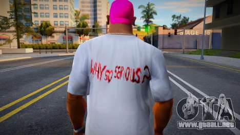 Joker T-Shirt para GTA San Andreas