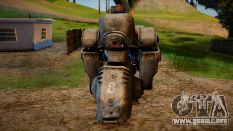 Mod de montar a panzerhund1960 de Wolfenstein Th para GTA San Andreas