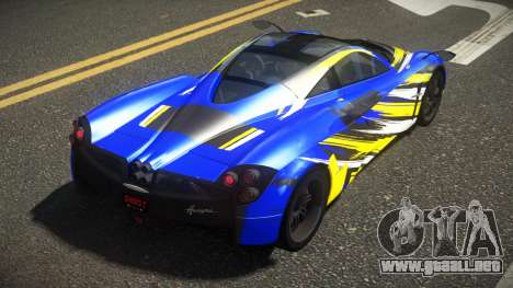Pagani Huayra G-Racing S6 para GTA 4