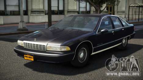 1992 Chevrolet Caprice CC para GTA 4