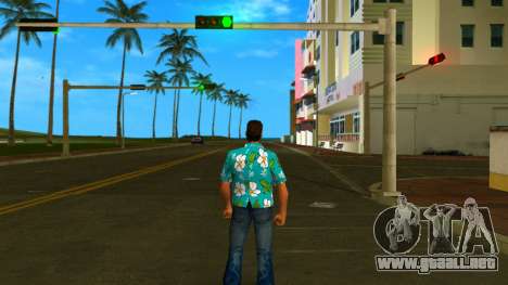 Tommy Skin Flowers para GTA Vice City