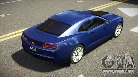 Chevrolet Camaro ZL1 GR V1.1 para GTA 4