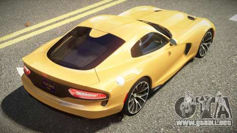 Dodge Viper GTS WR V1.2 para GTA 4