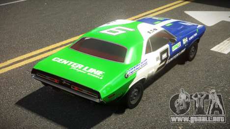 1971 Dodge Challenger Racing S9 para GTA 4