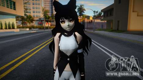 Skin de Blake Belladonna con armas de serie RWBY para GTA San Andreas