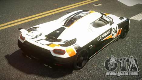 Koenigsegg Agera X-Edition S9 para GTA 4