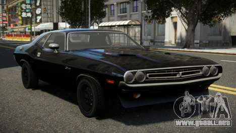 1971 Dodge Challenger Racing para GTA 4