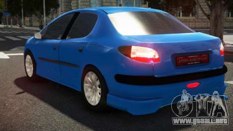 Peugeot 206 SN V1.0 para GTA 4