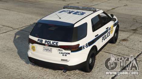 Vapid Scout FBI Police K-9