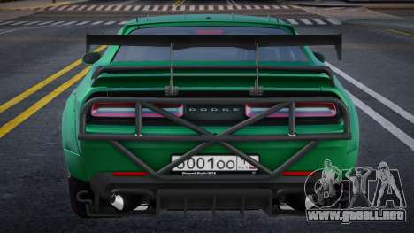 Dodge Challenger 2015 CCD para GTA San Andreas