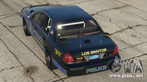 Ford Crown Victoria Police Japanese Indigo