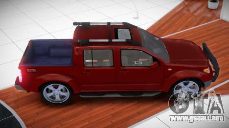 Nissan Frontier TR V1.2 para GTA 4