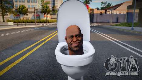 Skin De Skibidi Toilet Cabeza De Coach Left 4 De para GTA San Andreas