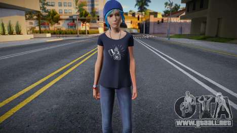 Chloe Price Firewalk Shirt (NormalMap) para GTA San Andreas