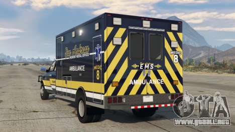 Ram 3500 Mega Cab Ambulance Blue Whale