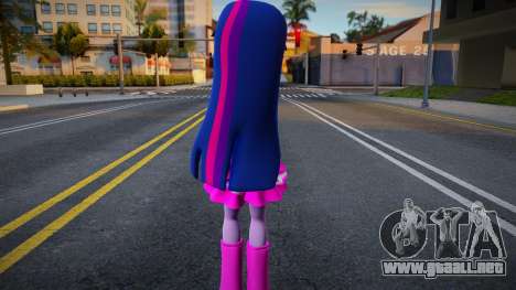 Twilight Sparkle Party Dress para GTA San Andreas