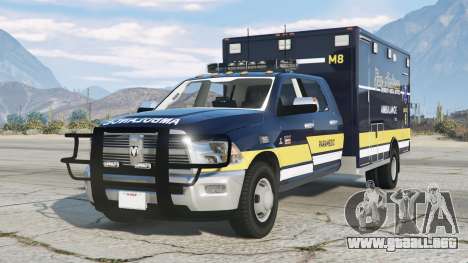 Ram 3500 Mega Cab Ambulance Blue Whale