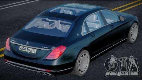 Mercedes-Benz Maybach X222 Atom para GTA San Andreas