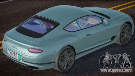 Bentley Continental GT Cherkes para GTA San Andreas