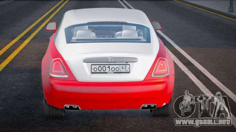 Rolls-Royce Wraith Atom para GTA San Andreas