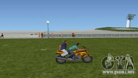 Vercetti Gang Bicicleta Gurad Mod para GTA Vice City