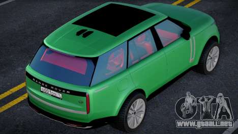 Land Rover 2022 para GTA San Andreas