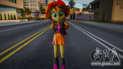 Sunset Shimmer para GTA San Andreas