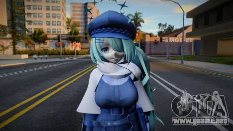 [Blue Archive] Hiyori Tsuchinaga para GTA San Andreas