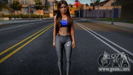 Mai Shiranui Sport Outfit para GTA San Andreas