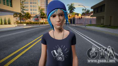 Chloe Price Firewalk Shirt (NormalMap) para GTA San Andreas