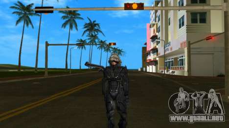 Metal Gear Rising Raiden Render para GTA Vice City