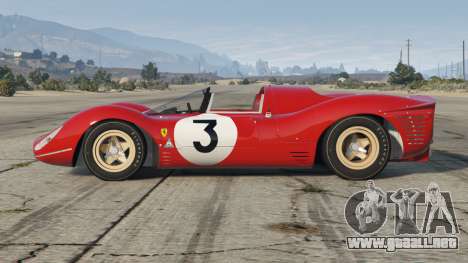 Ferrari 330 P4 Light Brilliant Red