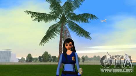 Tifa Police Girl para GTA Vice City