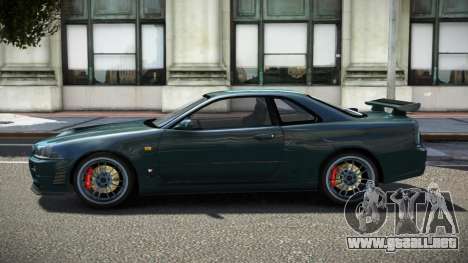 Nissan Skyline R34 ST-V para GTA 4