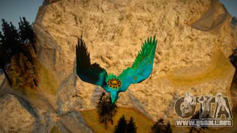 Mod Convertirse en Pajaro GTA V Falco Free fire para GTA San Andreas