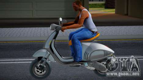 Ciclomotor Vespa para GTA San Andreas