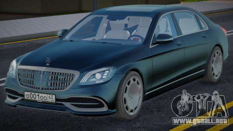 Mercedes-Benz Maybach X222 Atom para GTA San Andreas