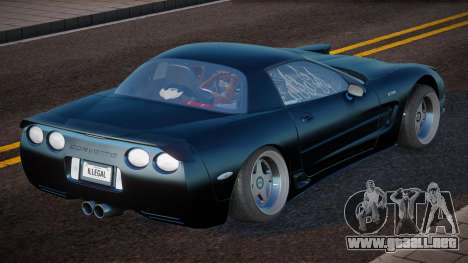 Chevrolet Corvette C5 Illegal para GTA San Andreas