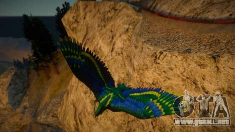 Mod Convertirse en Pájaro GTA V Falco Free fir para GTA San Andreas